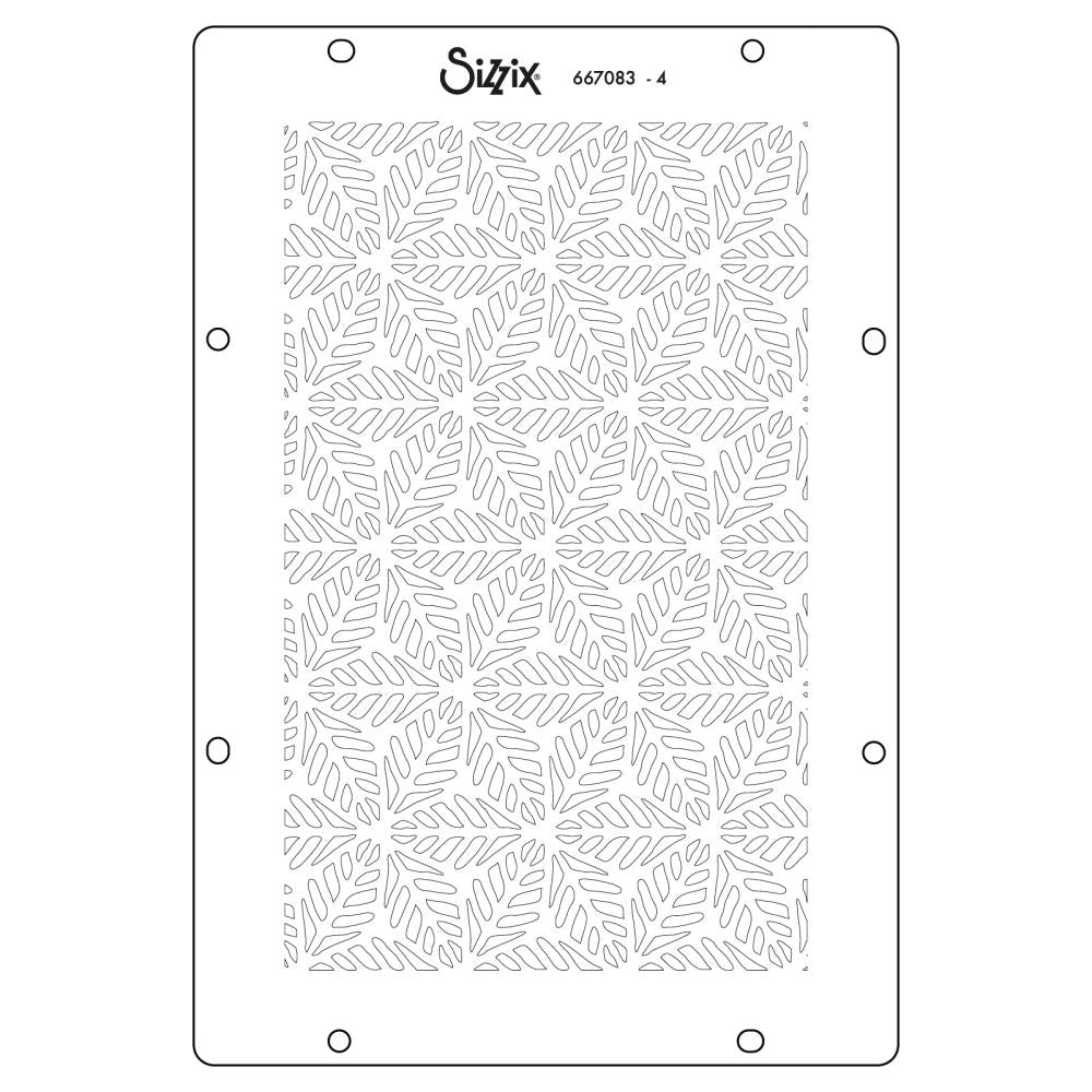 Sizzix - Vicki Boutin - A6 Layered Stencils - Background Textures