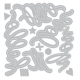 Sizzix - Vicki Boutin - Thinlits Die Set - Vicki Script