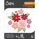 ***Pre-Order*** Sizzix - Vicki Boutin - Clear Stamp With Framlits Die - Floral Layers