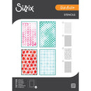 ***Pre-Order*** Sizzix - Vicki Boutin - A6 Layered Stencils - Buildables Backgrounds