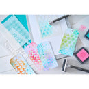 ***Pre-Order*** Sizzix - Vicki Boutin - A6 Layered Stencils - Buildables Backgrounds