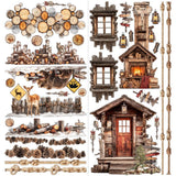 49 And Market - Timber & Tweed - Laser Cut Outs - Floral