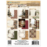 49 And Market - Timber & Tweed - Collection Pack 6"X8"