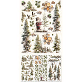 49 And Market - Timber & Tweed - Rub-On Transfer Set 6"X12" - Blendable