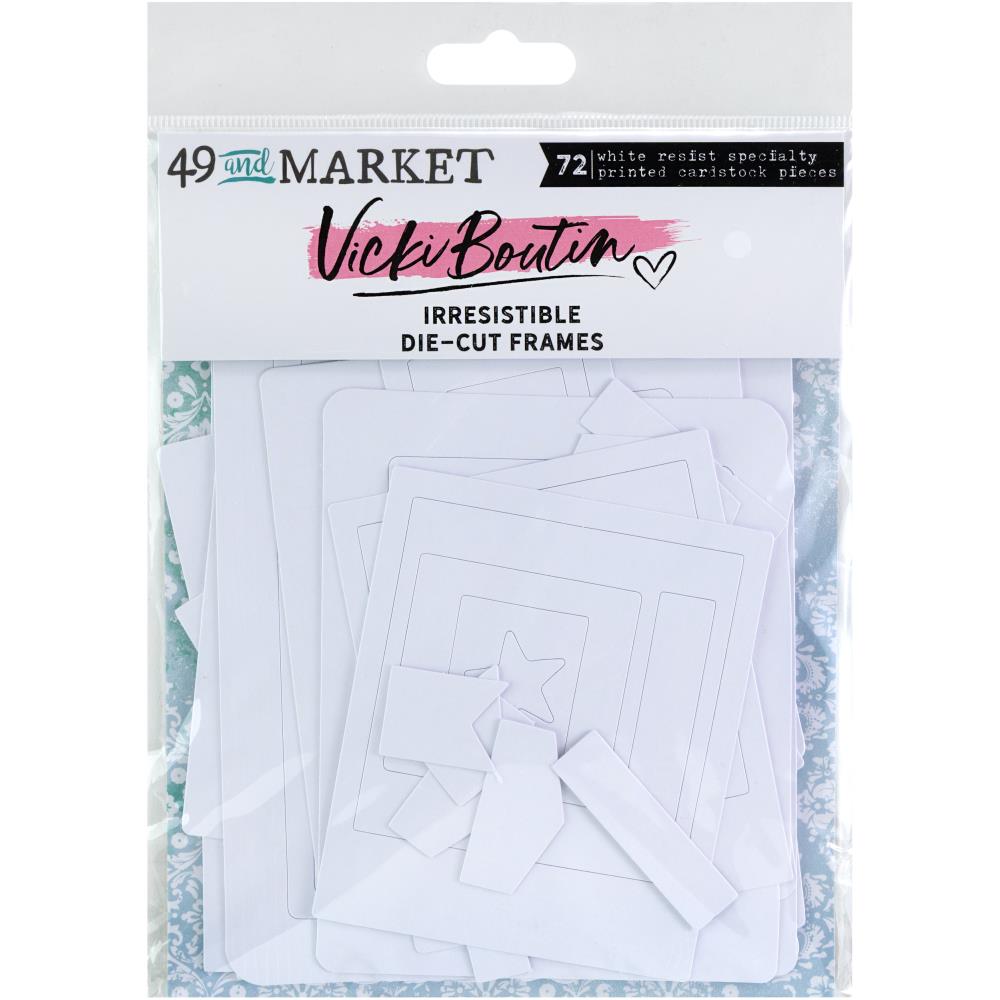49 And Market - Vicki Boutin - Irresistible - Die-Cuts - Frames