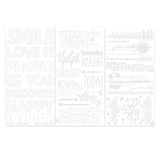 ***Pre-Order*** 49 And Market - Vicki Boutin - Irresistible - Rub-On Transfer Set - Words