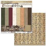 49 And Market - Timber & Tweed - Collection Pack 12"X12" - Solids