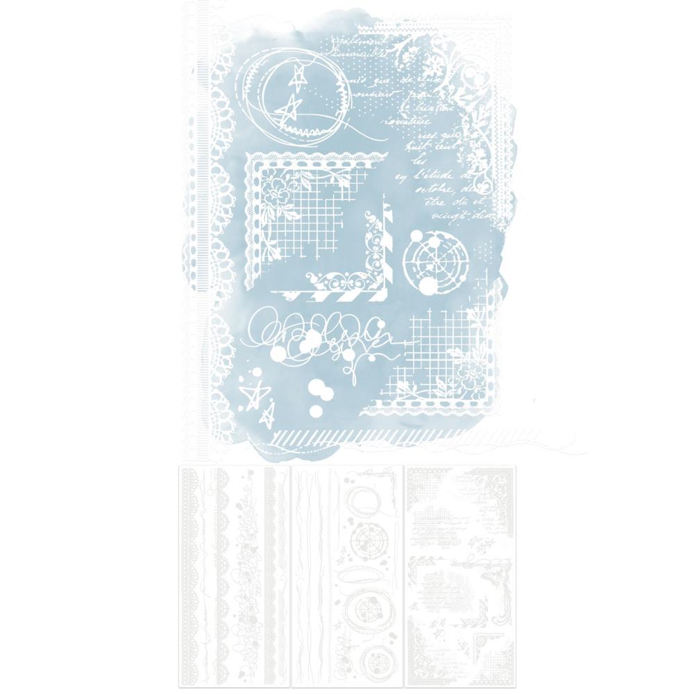 49 And Market - Vicki Boutin - Irresistible - Rub-On Transfer Set - Edges