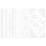 49 And Market - Vicki Boutin - Irresistible - Rub-On Transfer Set - Edges