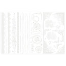 ***Pre-Order*** 49 And Market - Vicki Boutin - Irresistible - Rub-On Transfer Set - Edges