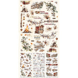 49 And Market - Timber & Tweed - Rub-On Transfer Set 6"X12" - Essential