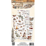 49 And Market - Timber & Tweed - Rub-On Transfer Set 6"X12" - Essential