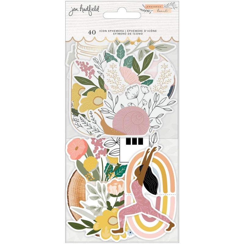 Jen Hadfield- Peaceful Heart - Icons Ephemera