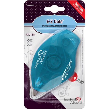 Scrapbook Adhesives - E-Z Dots - Permanent Refillable Dispenser