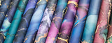 Craft Consortium - The Essential Craft Papers - 6 x 6 Paper Pad - Ink Drops - Midnight