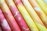 Craft Consortium - The Essential Craft Papers - 6 x 6 Paper Pad - Ink Drops - Sunset