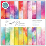 Craft Consortium - The Essential Craft Papers - 6 x 6 Paper Pad - Pigment Infusions
