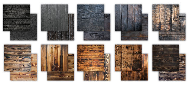 Craft Consortium - The Essential Craft Papers - 12 x 12 Paper Pad - Scorched Wood
