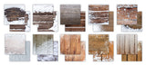 Craft Consortium - The Essential Craft Papers - 12 x 12 Paper Pad - Frosted Wood