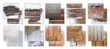 Craft Consortium - The Essential Craft Papers - 6 x 6 Paper Pad - Frosted Wood