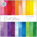 Craft Consortium - The Essential Craft Papers - 12 x 12 Paper Pad - Over the Rainbow
