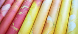 Craft Consortium - The Essential Craft Papers - 6 x 6 Paper Pad - Ink Drops - Sunset