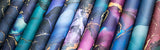 Craft Consortium - The Essential Craft Papers - 12 x 12 Paper Pad - Ink Drops - Midnight