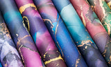 Craft Consortium - The Essential Craft Papers - 6 x 6 Paper Pad - Ink Drops - Midnight