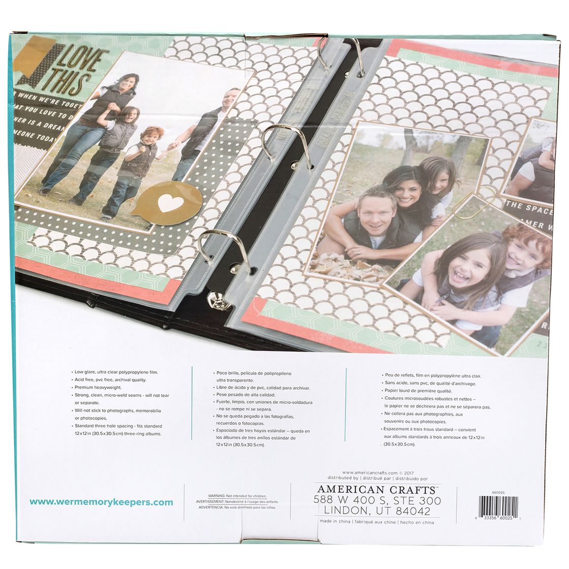 We R Makers - 12"X12" Ring Page Protectors - 100 Pack