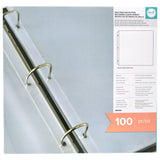 We R Makers - 12"X12" Ring Page Protectors - 100 Pack
