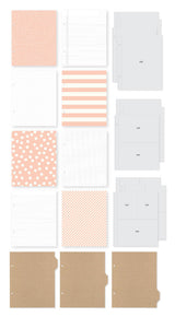 Simple Stories - Sn@p! Binder 6"X8" - Blush