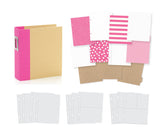 Simple Stories - Sn@p! Binder 6"X8" - Pink