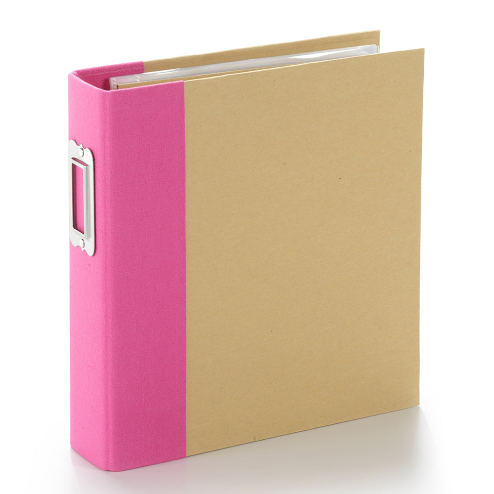 Simple Stories - Sn@p! Binder 6"X8" - Pink