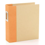 Simple Stories - Sn@p! Binder 6"X8" - Orange - Limited Edition