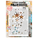 AALL & Create - A4 Stencil - Smitten With Stars -