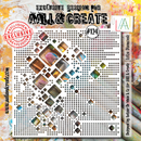 AALL & Create - 6"x6" Stencil - Lotza Diamondz -