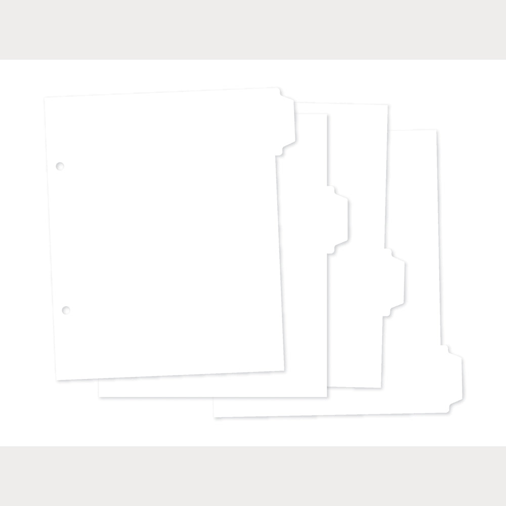 Simple Stories - 6x8 SN@P! - Divider Binder Inserts