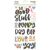 Simple Stories - Good Stuff - Foam Stickers