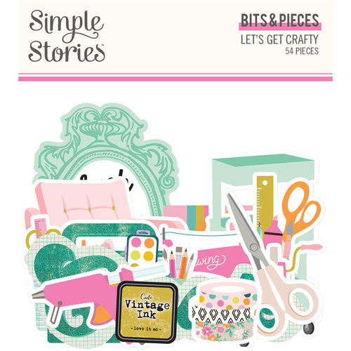 Simple Stories - Let's Get Crafty - Bits & Pieces