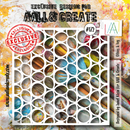 AALL & CREATE - 6"X6" STENCIL - OLIVES & IVY