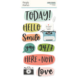 Simple Stories - Life Captured - Foam Stickers