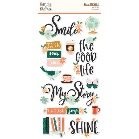 Simple Stories - My Story - Foam Stickers