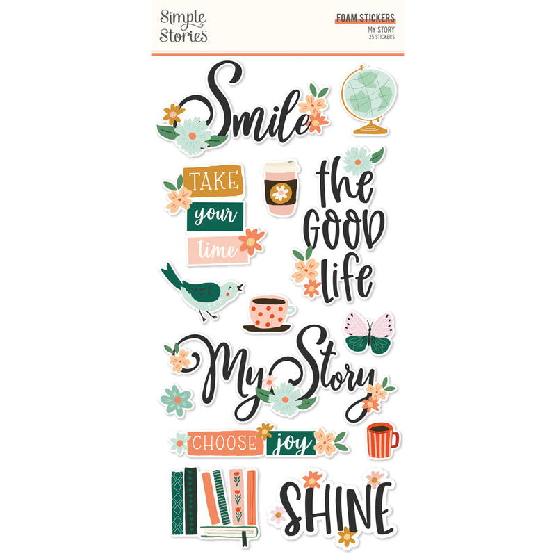 Simple Stories - My Story - Foam Stickers