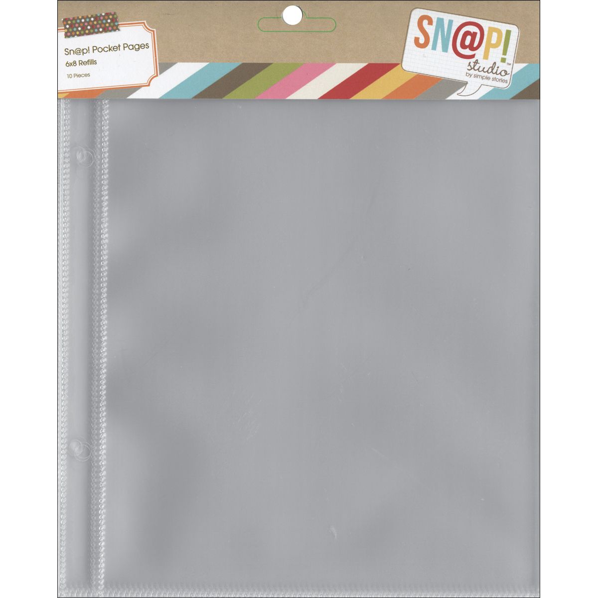 Simple Stories - Sn@p! Pocket Pages For 6"X8" Binders - 6"X8" Pocket