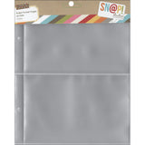 Simple Stories - Sn@p! Pocket Pages For 6"X8" Binders - 4"X6" Pockets