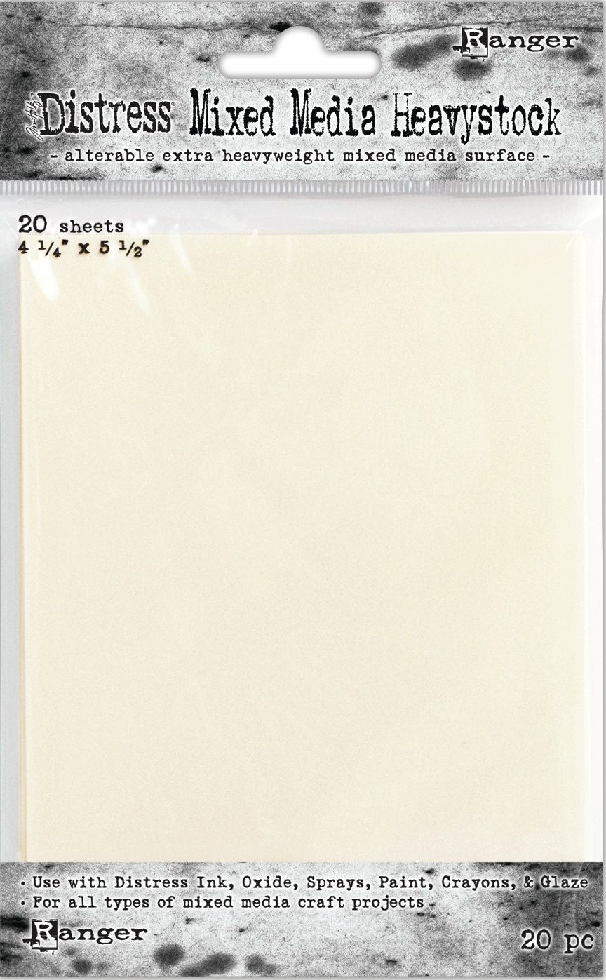 Tim Holtz - Distress Heavystock Tags 20/Pkg