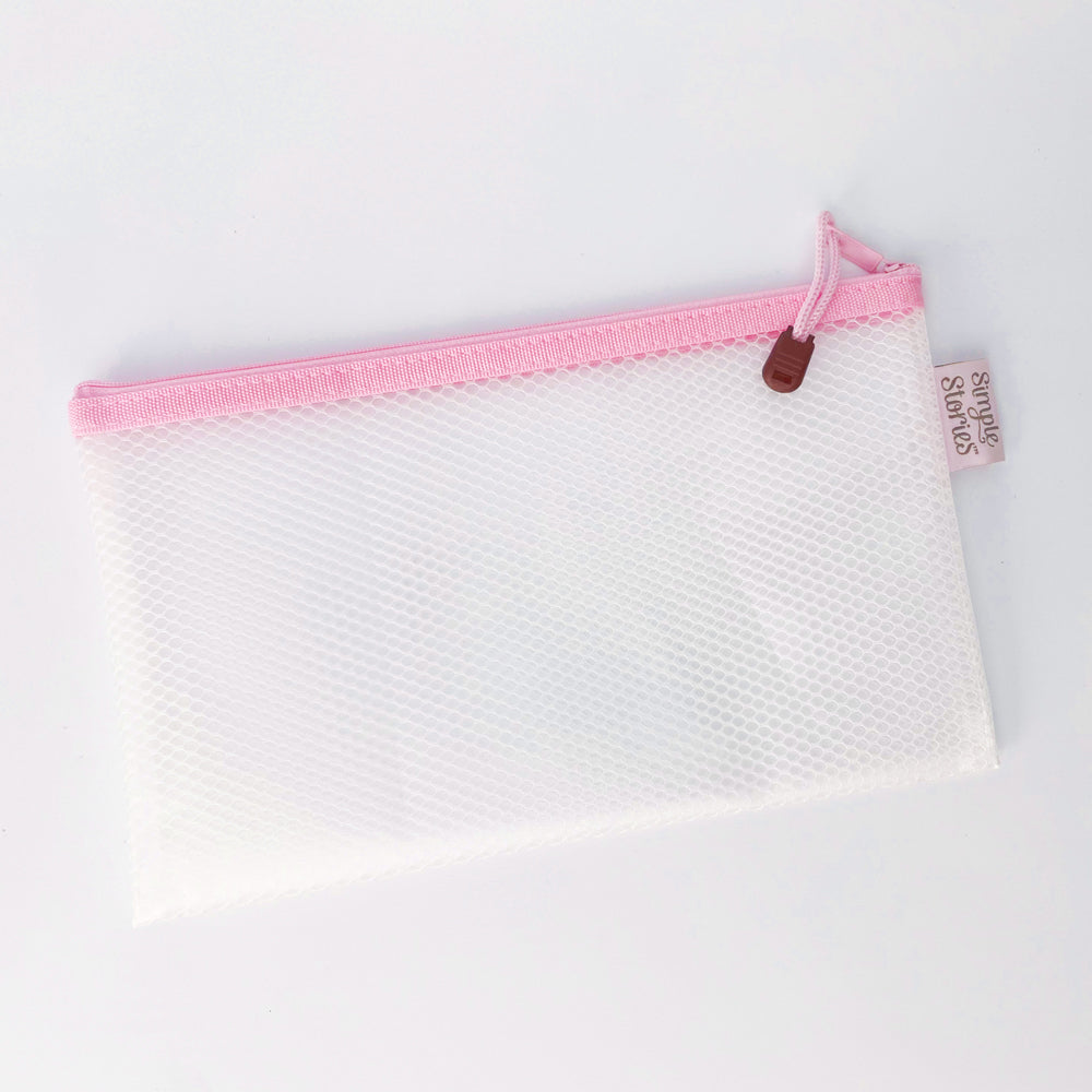 ***Pre-Order*** Simple Stories - Craft Storage Pouch - Small - Pink