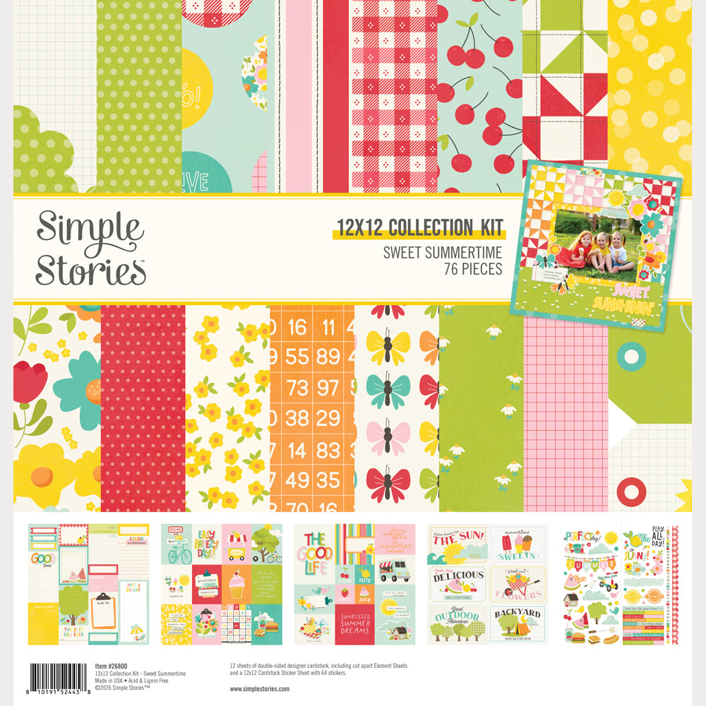 ***Pre-Order*** Simple Stories - Sweet Summertime - Collection Kit