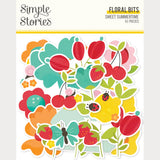 ***Pre-Order*** Simple Stories - Sweet Summertime - Floral Bits & Pieces