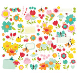 ***Pre-Order*** Simple Stories - Sweet Summertime - Floral Bits & Pieces